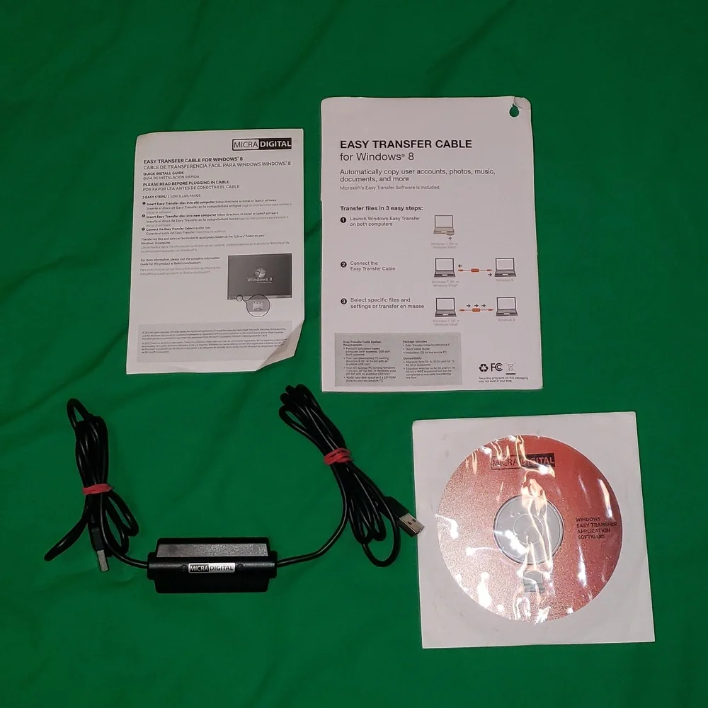 Micra Digital Easy Transfer Cable for Windows